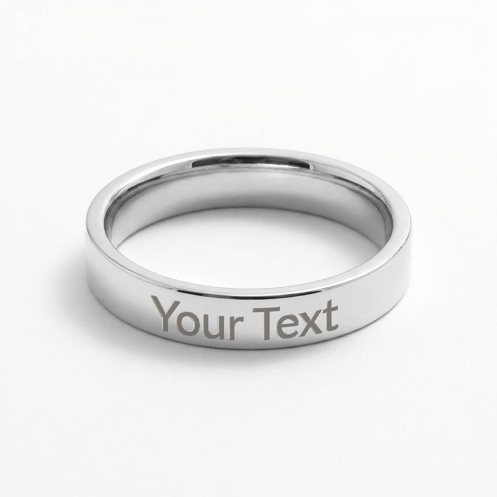 Engraved Women's Ring, view 5