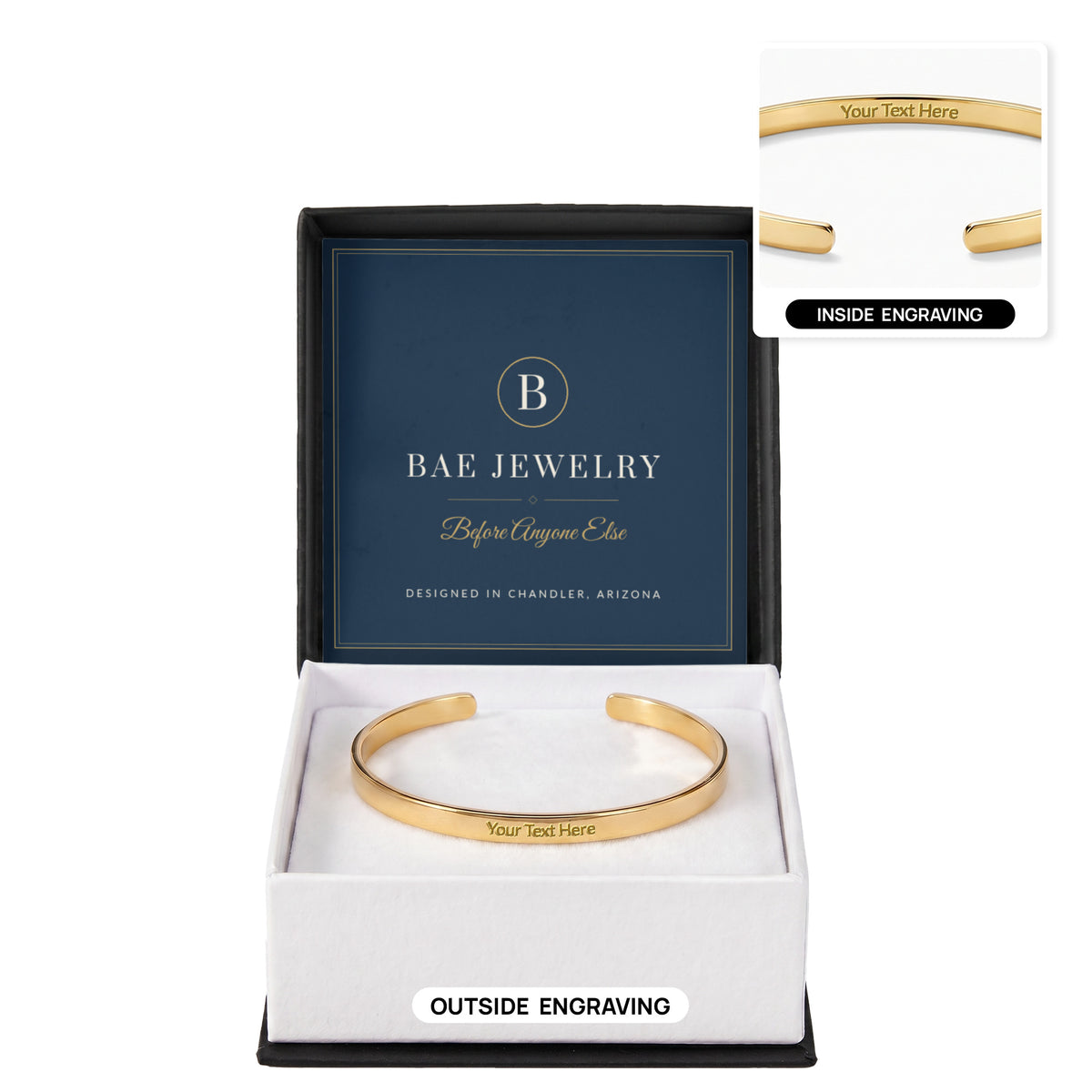 Engraved Cuff Bracelet, view 20