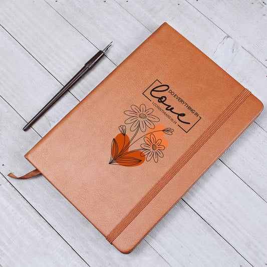 Floral Scripture Love Journal, view 2