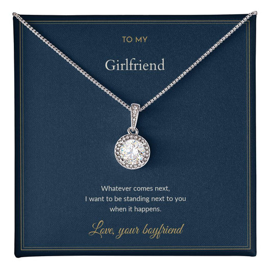 Eternal Hope necklace, on a keepsake card for Girlfriend (view 1)