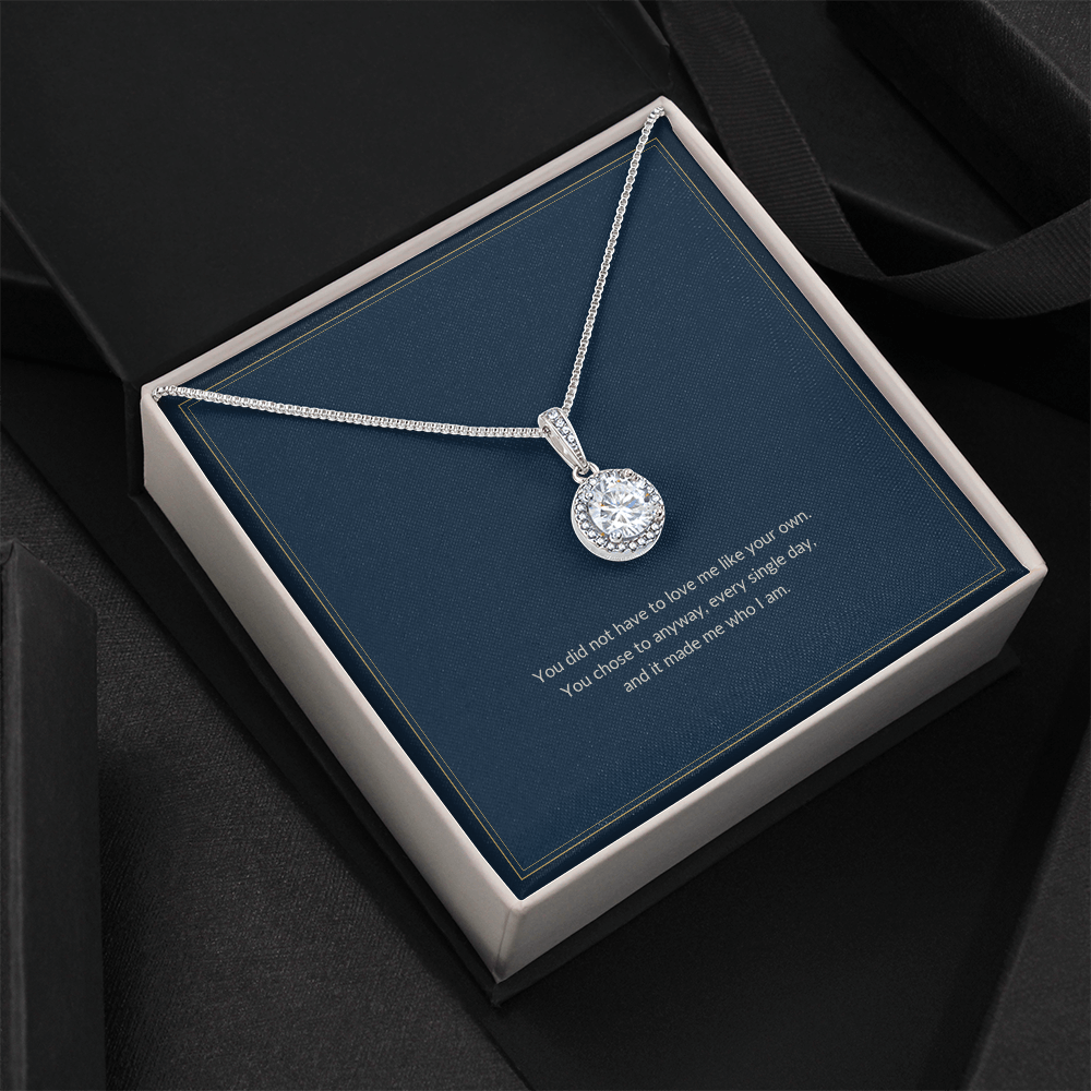 Eternal Hope necklace, on a keepsake card for Bonus Mom (view 4)