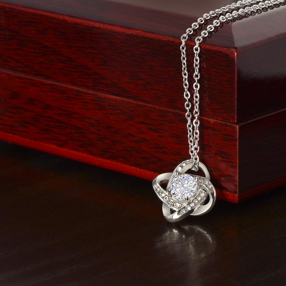 Love Knot Necklace, view 6