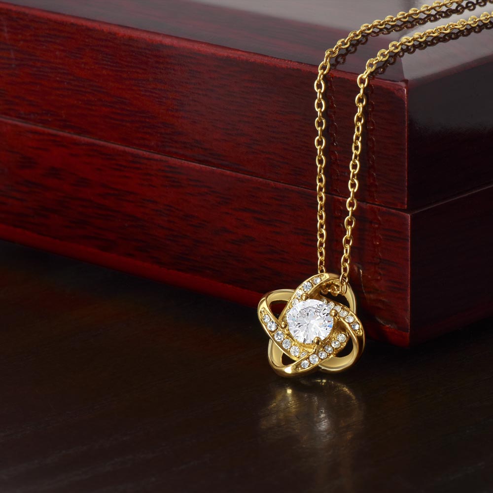Love Knot Necklace, view 7