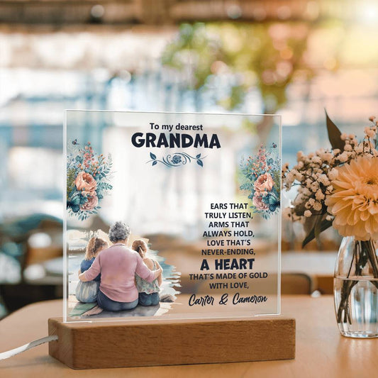 Keepsake Acrylic Bundle — To My Dearest Grandma, view 2